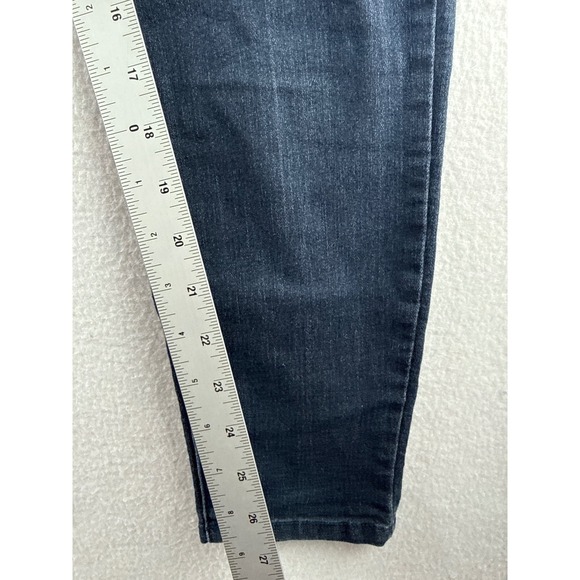 Democracy Ab Solution Skinny Jeans Womens 8 Dark Wash Blue Denim B226ADSM - Picture 3 of 8